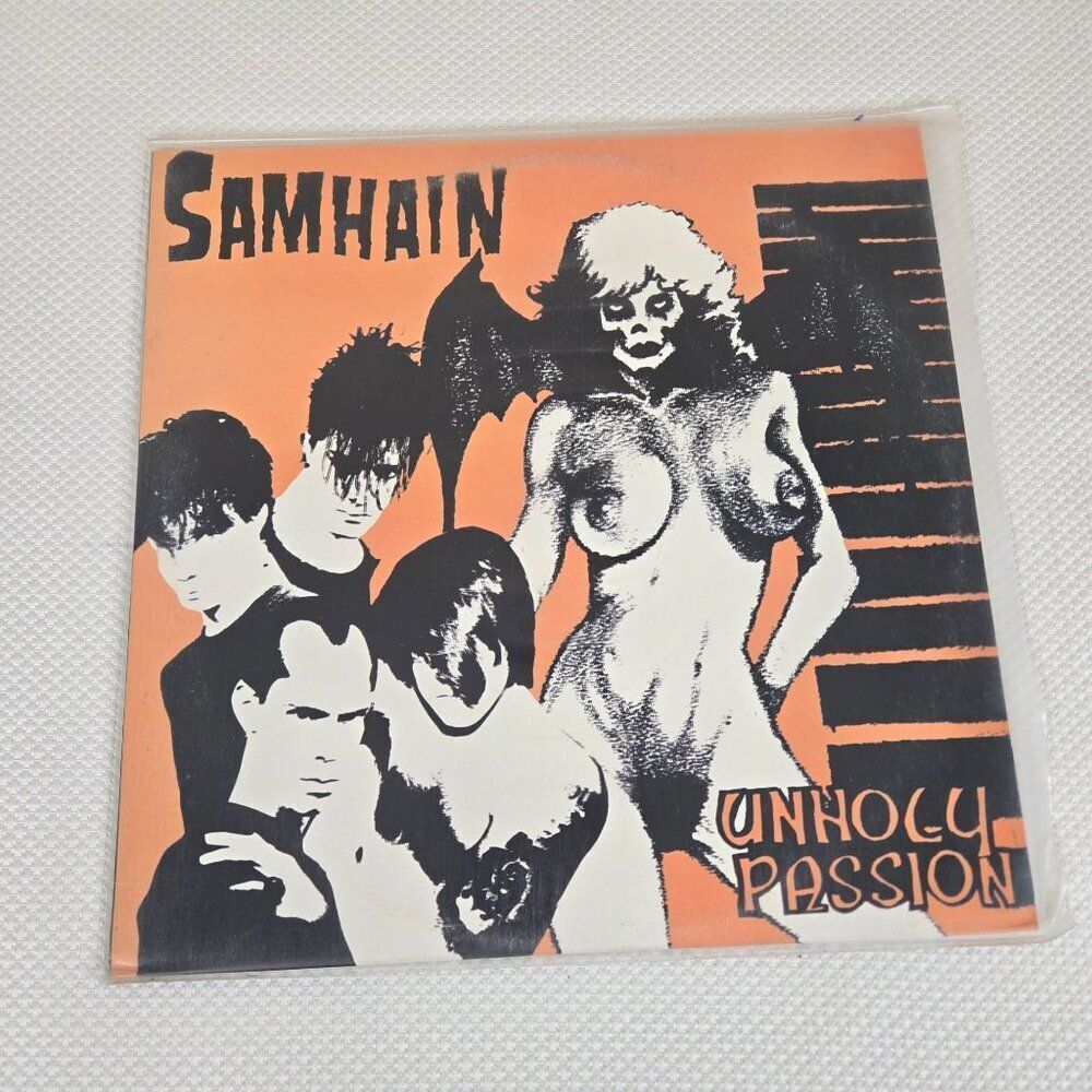Samhain Unholy Passion Vinyl Album Record Import Red LP Misfits Danzig